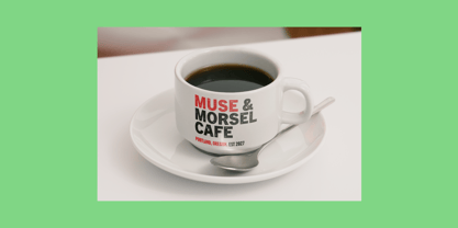 Trade Gothic Next Rust Font Poster 7